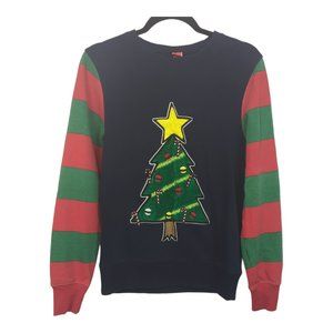 Women's Christmas Tree‎ Festive Sweater Size Small